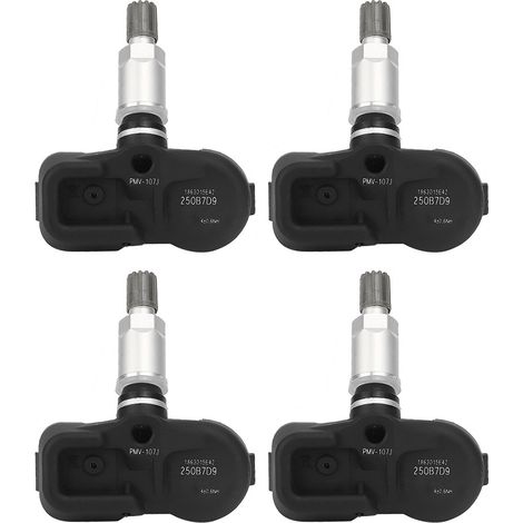 4 capteurs de pression des pneus en alliage d'aluminium ABS PMV-107J compatibles Toyota (1/5)