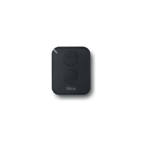 Télécommande NICE FLO2RE pour Portail 2 Canaux Compatible Automatismes Nice pour Portail et Garage Fréquence 433,92 MHz avec Technologie Rolling Code