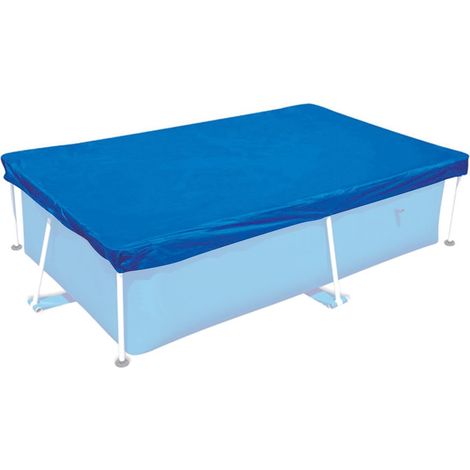 Cubierta rectangular para piscina de 220 x 150 cm - Impermeable, antipolvo y anti-UV  Cubierta de invierno y verano para jardín, residencias y hoteles  Resistente a la intemperie (PE reforzado) (1/5)