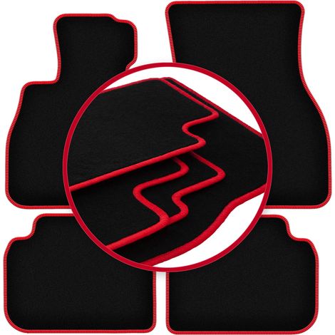 Alfombrillas CARLUX-RED para: Mini Clubman F-54 hatchback (2015-)