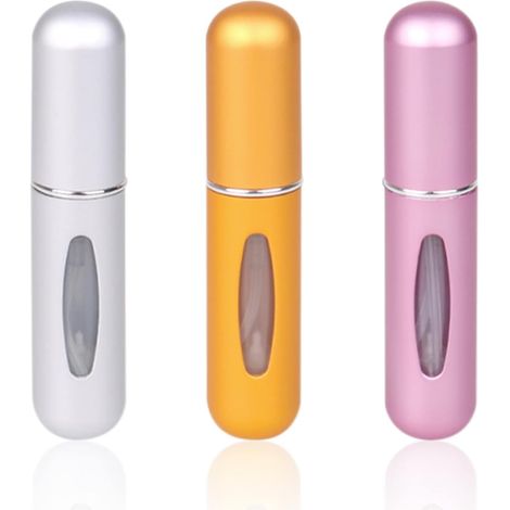 Petit vaporisateur de parfum rechargeable cinq millilitres pour voyage flacon de poche pour eau de parfum et essence (1/5)