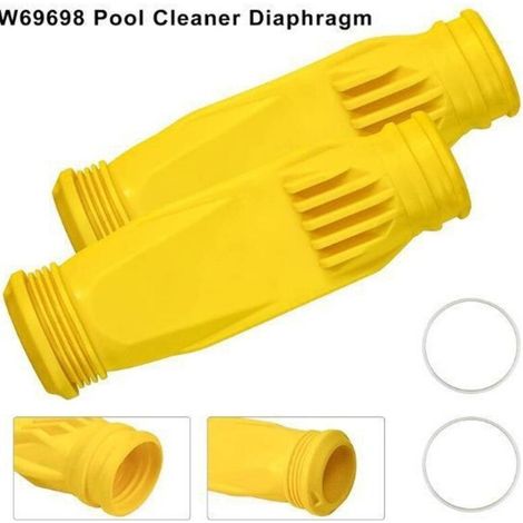 Membran- und Sicherungsring-Set für Zodiac Baracuda G3 G4 Poolreiniger. Originalteilenummer: W69698. Ersatzteile für Hochdruckreiniger (2er-Set). (1/4)