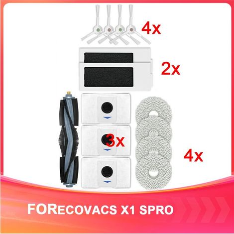 Materiali di consumo di ricambio per la spazzatrice X1 SPRO (1/2)