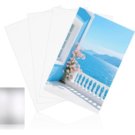 plaques d'aluminium pour sublimation 30 x 20 cm, épaisseur 0,5 mm, résistantes à la flexion, (1/5)