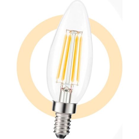 Ampoule LED E14 5W Filament "Clear" - Blanc Neutre (1/5)