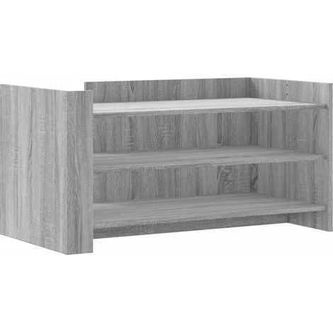 Maison Exclusive - Couchtisch Grau Sonoma 100x50x50 cm Holzwerkst