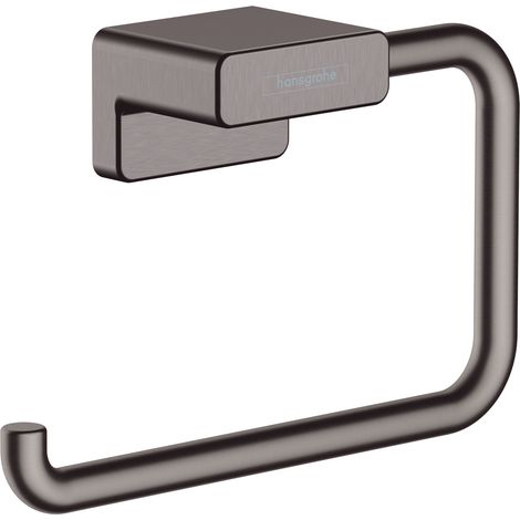 Hansgrohe AddStoris - Papierrollenhalter, Chrom schwarz gebürstet 41771340