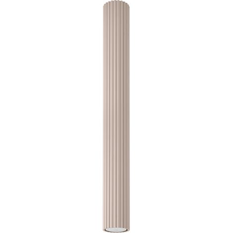 Plafoniera in carbonio 1 GU10 tortora ALU sollux SL.1767 (1/5)