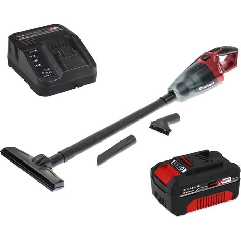 Einhell 18v Cordless Vacuum Cleaner Handheld Vac TE-VC 18 + 4AH Charging Kit (1/5)