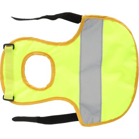 Gilet de protection pour plumes de poulet, gilet de sécurité réfléchissant pour canard, vêtements verts pour poulets (1/5)