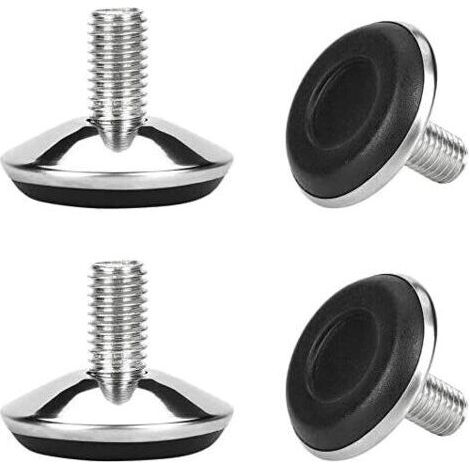 Pieds de nivellement réglables, protections pour meubles (chaises, tables, armoires), lot de 4, diamètre 50 mm-NANOTEH (1/5)