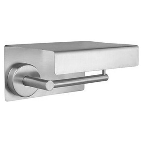 Portarotolo a muro design coperto in acciaio inox satinato  MIRA-S kamalu