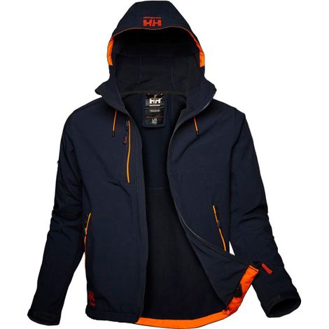 Chaqueta softshell con capucha Chelsea Evolution 74140 HELLY HANSEN 4XL Azul navy