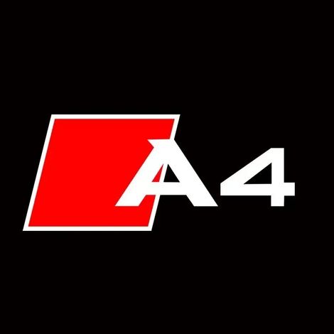 (A4) Lot de 2 projecteurs LED pour logo de portière de voiture, compatibles avec les éclairages de bienvenue AU-DI et autres accessoires automobiles. (1/4)