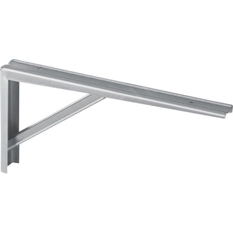Support 305x160x32mm, acier galvanisé, 1 pièce (1/2)