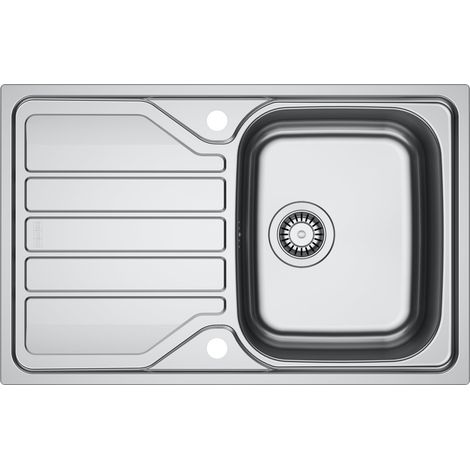Evier Franke Flash FLN611-78 Inox Lisse Auto - Inox Lisse (1/2)