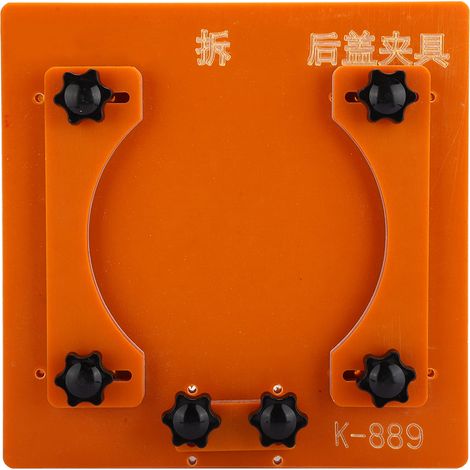 Coque arrière en plastique pour iPhone 8P XR XS MAX - Outil de démontage et fixation de verre de téléphone portable (1/5)