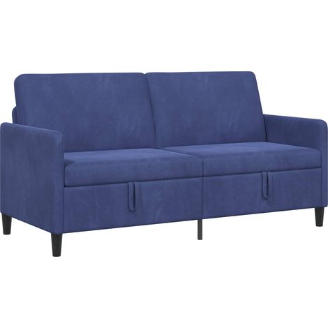 Sofa mit Stauraum 3-Sitzer Polizeiblau 172 x 78 x 87 cm vidaXL