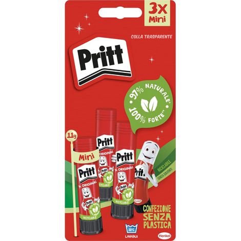 Pritt Colla Stick 11g bl 3pz (1/4)