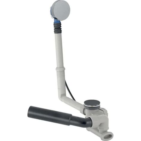 Geberit Zubehör - Ab- und Überlaufgarnitur für Badewannen, Länge 26 cm, Chrom glänzend 150.530.21.6 (1/3)