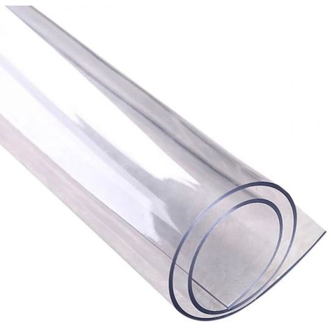 Nappe en PVC imperméable et oléofuge aspect givré épaisseur 1.6 mm 40 x 40 cm (1/5)