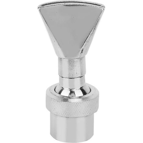 Garden 6mm Thread Stainless Steel Adjustable Fan Spray Nozzle Durable Corrosion Resistant Easy Installation for Lawn Irrigation Waterin (1/4)
