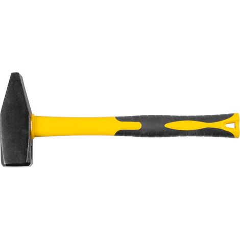 Hammer Strend Pro HM112 2000 g, Schlosserhammer, Fiberglasgriff, TPR, Grifflänge 400mm