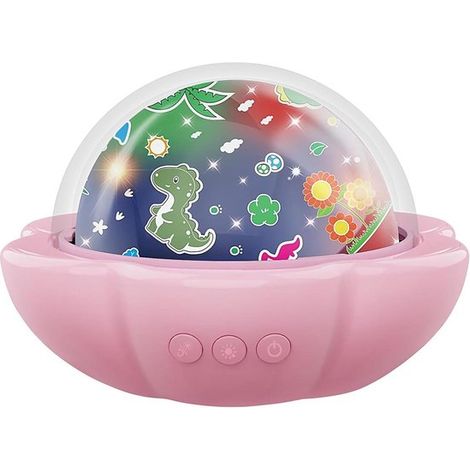 Kinder Projektor Nachtlampe Sternenhimmel Lampe Schlafatmosphäre Augenschonend 13 x 13 x 9 cm Rosa (1/5)