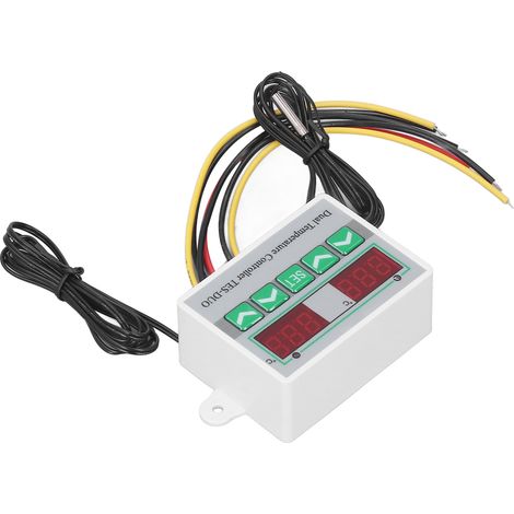 Hochpräziser, multifunktionaler elektronischer Thermostat mit Doppelanzeige und Doppelsteuerung, 220 V (1/5)
