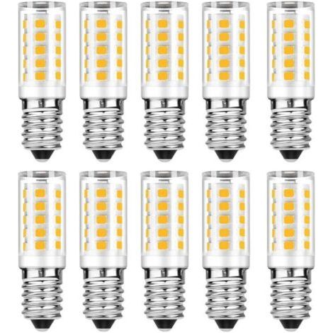 QORVA
-Lot de 10 Ampoule LED E14 - Blanc Chaud 3000K - 5W Equivaut à Ampoule Incandescente 50W - 500LM Non-Dimmable..