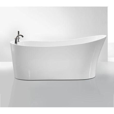 Vasca da Bagno Freestanding Moderna - rubinetteria inclusa - 170x80cm – Azalea (1/4)