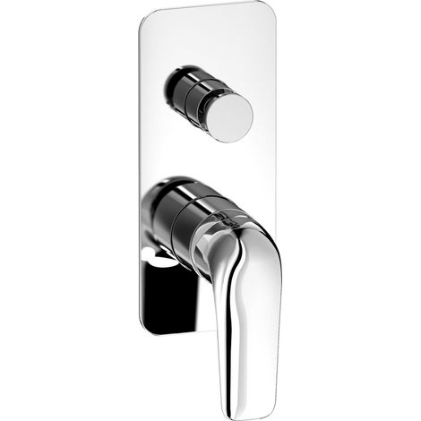 Ib rubinetterie magic touch parte esterna miscelatore doccia a parete cromo (1/3)