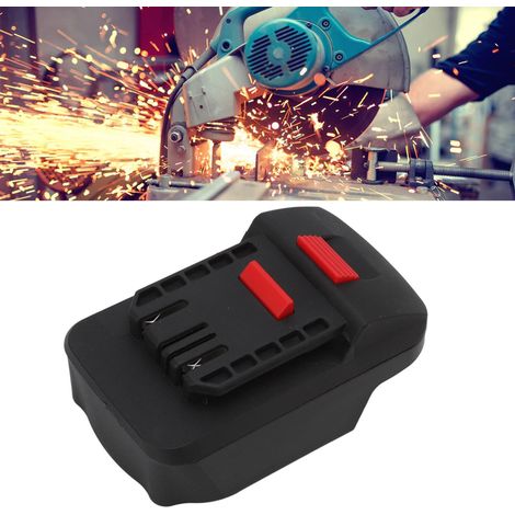 Adaptador de batería de 18 V a 20 V, material ABS, aprox. 11 x 7 x 4,5 cm, 115 g – Convertidor universal seguro para herramientas eléctricas en carpintería. (1/5)