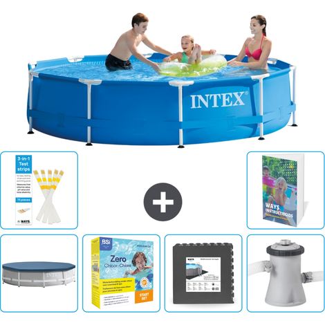 Frame Pool Rund - 305x76 cm - 7-teilig S85