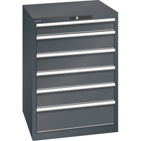 LISTA, Armoire à tiroirs antistatique, l x p x h 717 x 725 x (1/5)