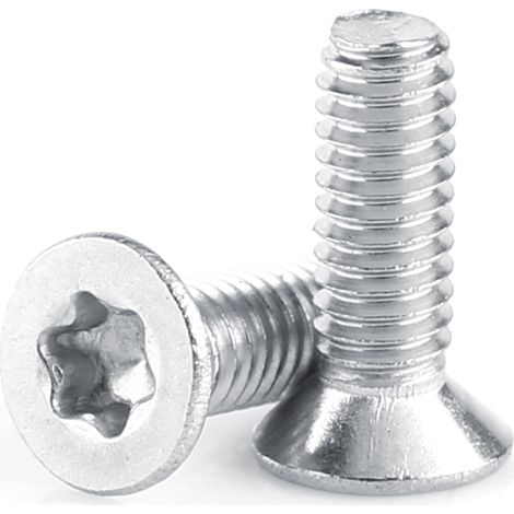 M2.5 Stainless Steel Flat Head Star Drive Machine Screws Fastener (M2.5×6)