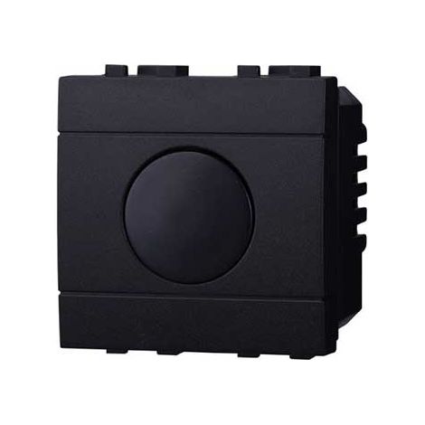 Interrupteur tactile temporisé 2P 16A 250V compatible Bticino Livinglight couleur noir