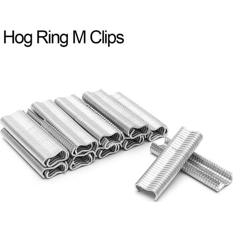 Cage de clôture universelle en treillis métallique, pinces à anneaux, outils à main, agrafes, clips M (1/4)