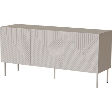 Aparador Doctrina III , 70x150cm, Número de puertas: 042cm, Aglomerado laminado, MDF