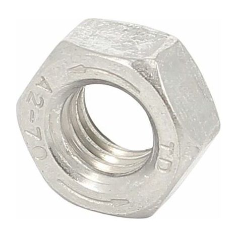 Ecrou Hu M20 A Gauche Inox A2 DIN 934L - Ecrou Hu M20 A Gauche Inox A2 DIN 934L