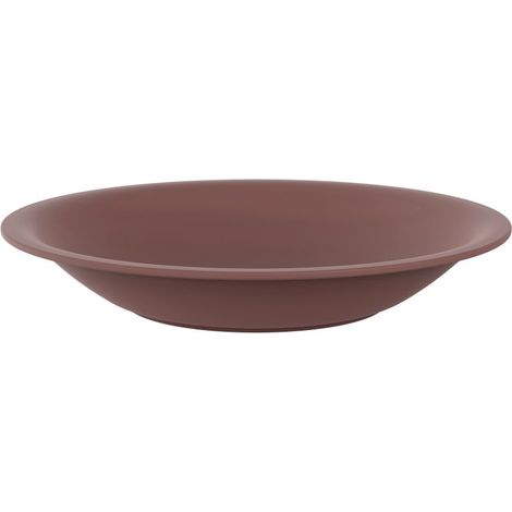 Rotho Teller Caruba Ø 21 cm tief weinrot