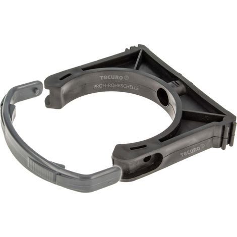 tecuro Rohrschelle - Rohrclip für Rohre & Schläuche, Ø 110 mm, erweiterbar