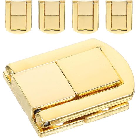 Retro Kippriegel aus Zinklegierung 31 x 24 mm goldfarben