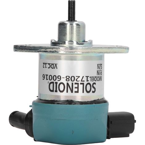 12V DC Kraftstoffabsperrventil für Generator, Flammenunterdrückungsventil, Motorzubehör 17208-60016 (1/5)