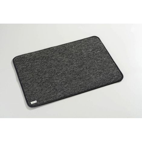 Elbo-Therm Ober- und Unterseite Heizteppich Wärmeteppich Anthrazit 140 Watt (1/5)