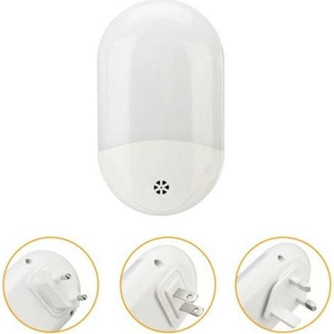 Veilleuse [2-Pack], Veilleuse LED murale automatique Plug and Play avec capteur crépusculaire, Veilleuse pour enfants pour chambre d'enfant, salon, garage, salle de bain et couloir (1/5)