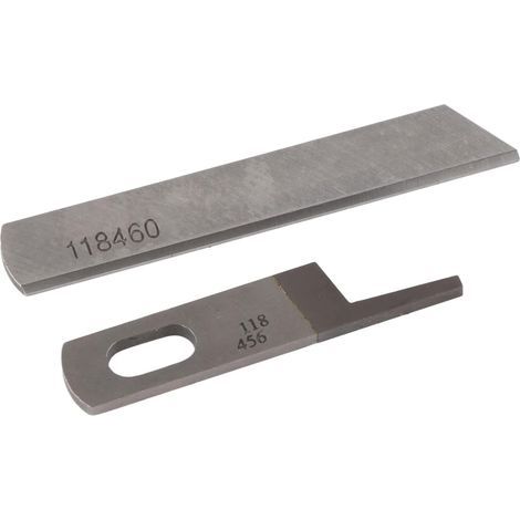 Overlock Machine Steel Knife Blades 4.8cm 5.3cm For Siruba Seger 747 737 Sewing (1/5)