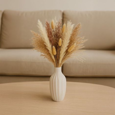 Ensemble de 144 pieces en herbe de pampa sechee - boho decor (1/5)