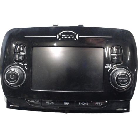 [PRODUIT D'OCCASION] Autoradio FIAT 500 ♻️ Ref Oe. 735710477 - Garantie à vie (1/3)