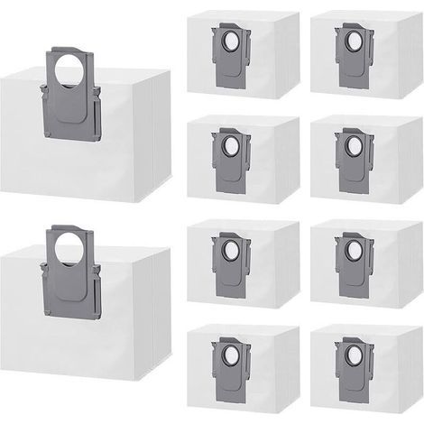 Lot de 10 Sacs à Poussière Accessoires pour Xiaomi S8+/S8 Pro Ultra S7 MaxV Ultra/S7 Pro Ultra/Q7+/ Q7 Max+/Q5+/T8 (1/5)